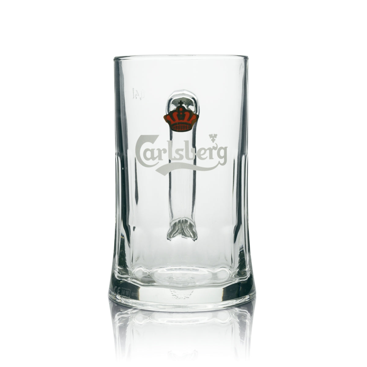6x szklany dzbanek do piwa Carlsberg 400ml sahm – Widok 2