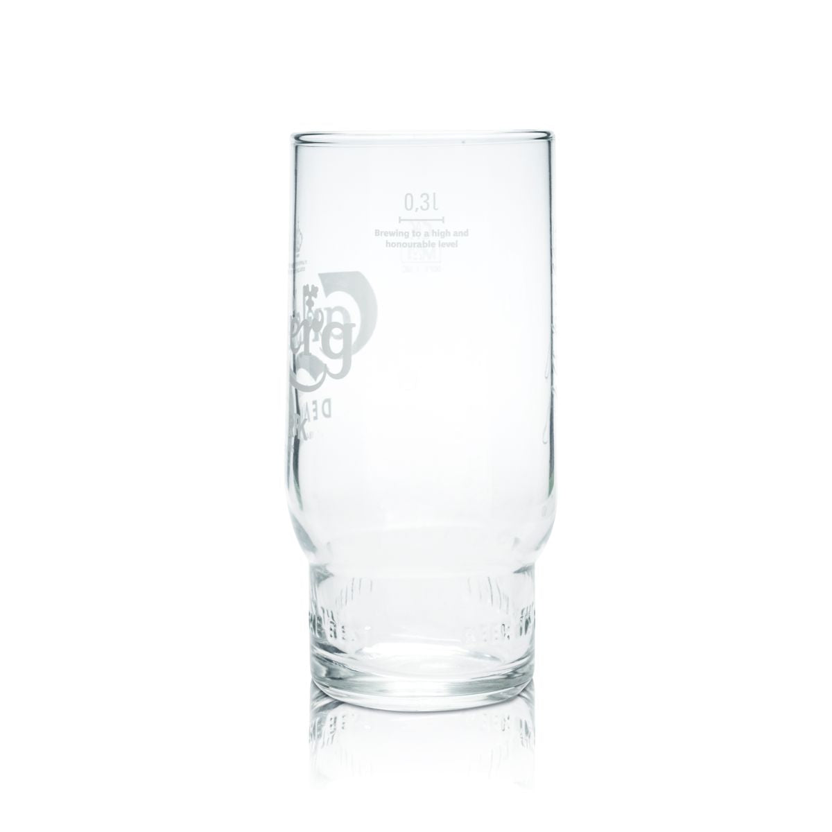 6x szklanka do piwa Carlsberg 0,3l szklanka kieliszek Pilstulpe Brewery Denmark International – Widok 3