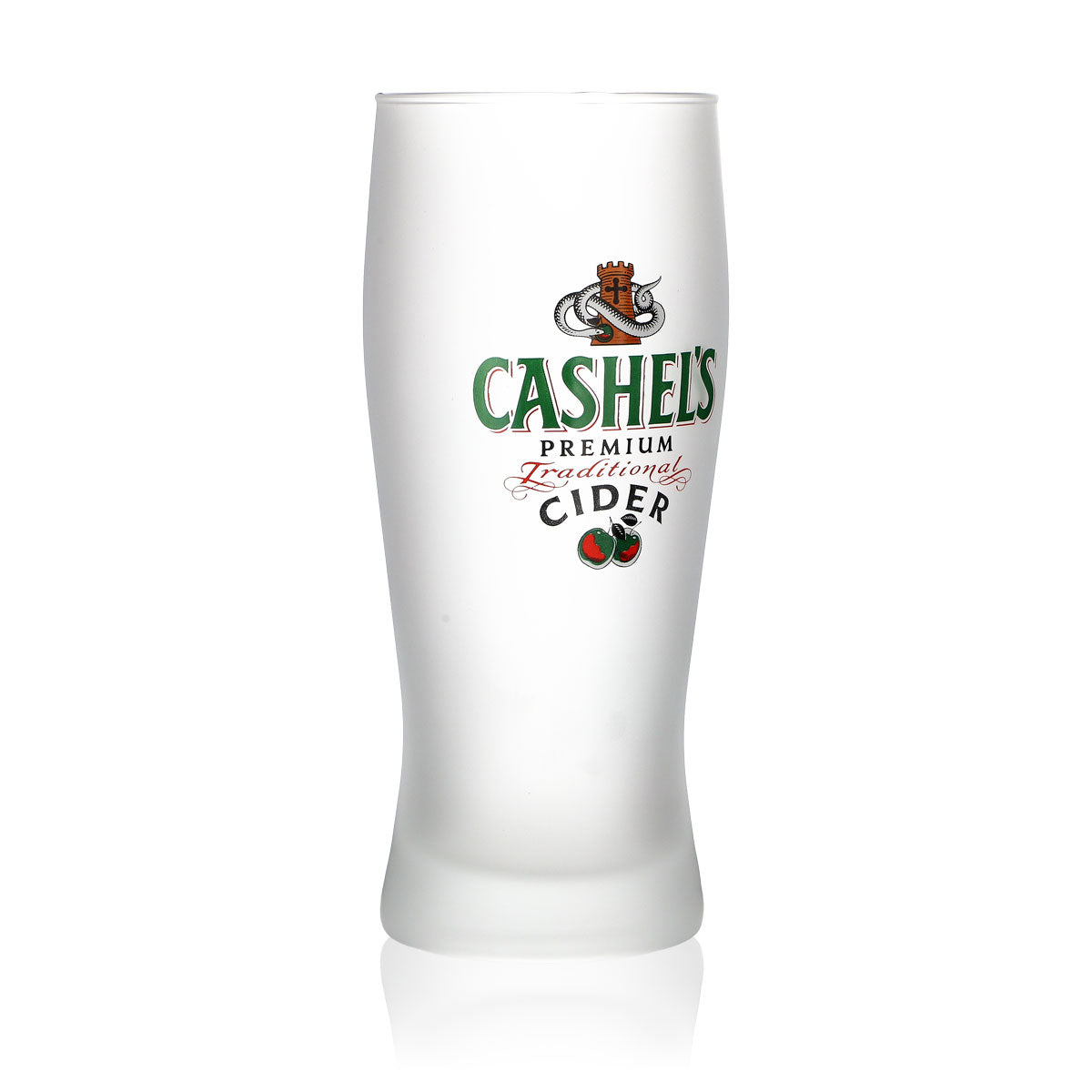 6x szklanki Cashels 0,4 l, szklanki satynowane, Irish Beer, szkło mleczne – Widok 3