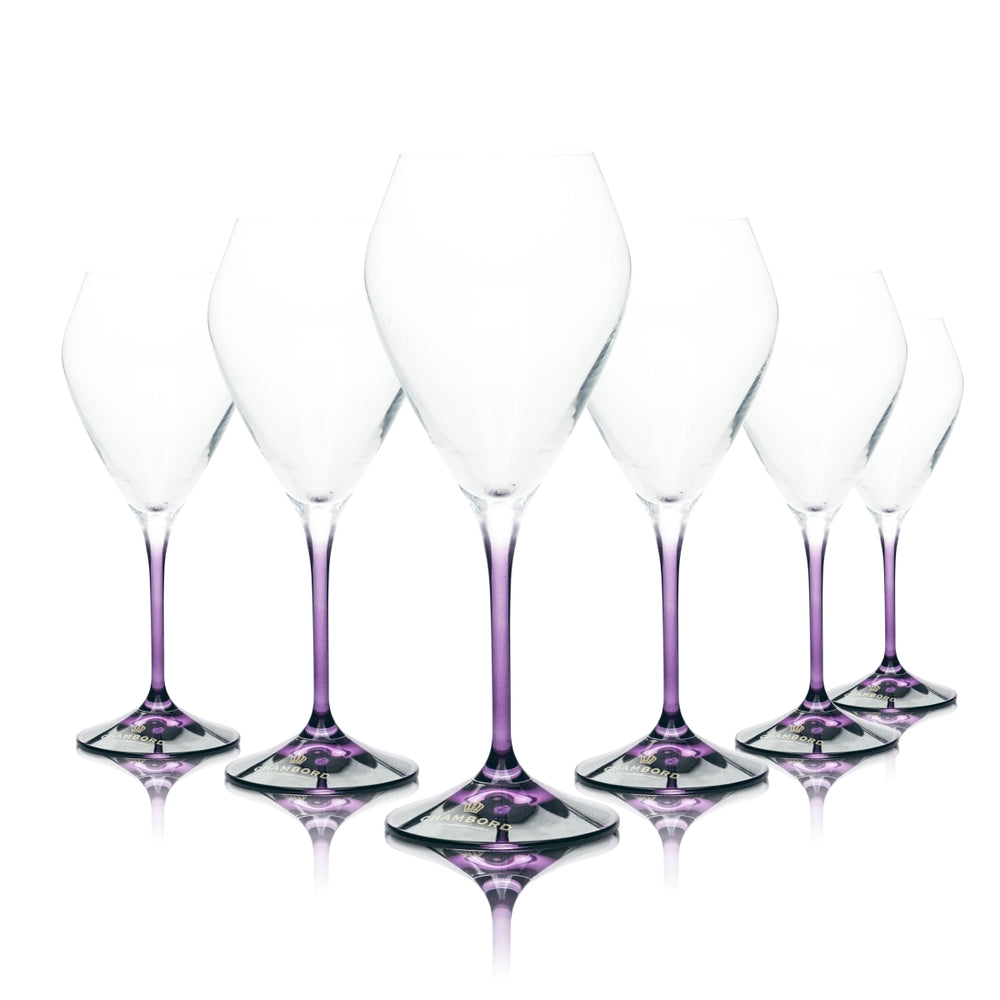 6x kieliszki do szampana Chambord 0,4 l kieliszki do wina musującego Secco kieliszki do aperitifu kieliszki kielichy flety