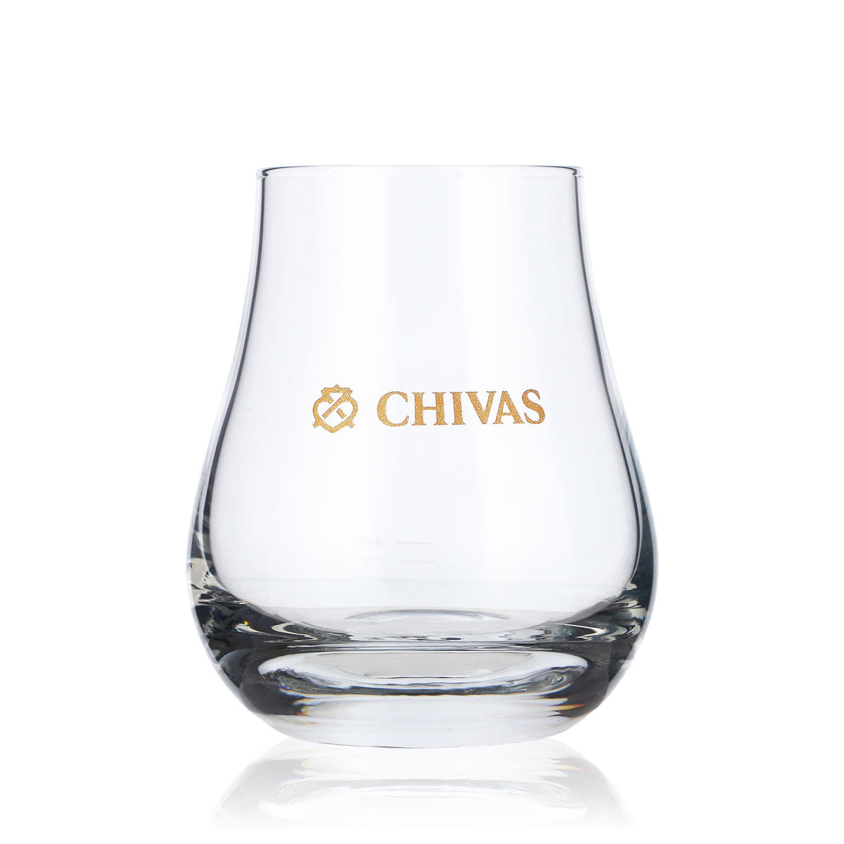 6x szklanka do whisky Chivas Regal Kontur 0,24 l Kubek/szklanka Złote logo – Widok 2