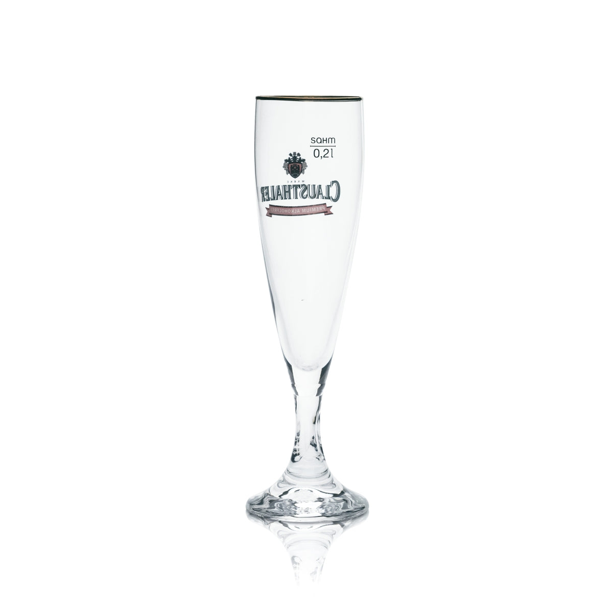 6x Clausthaler szklanka 0,2l goblet tulipan szklanki bezalkoholowe piwo browar gastro bar – Widok 3