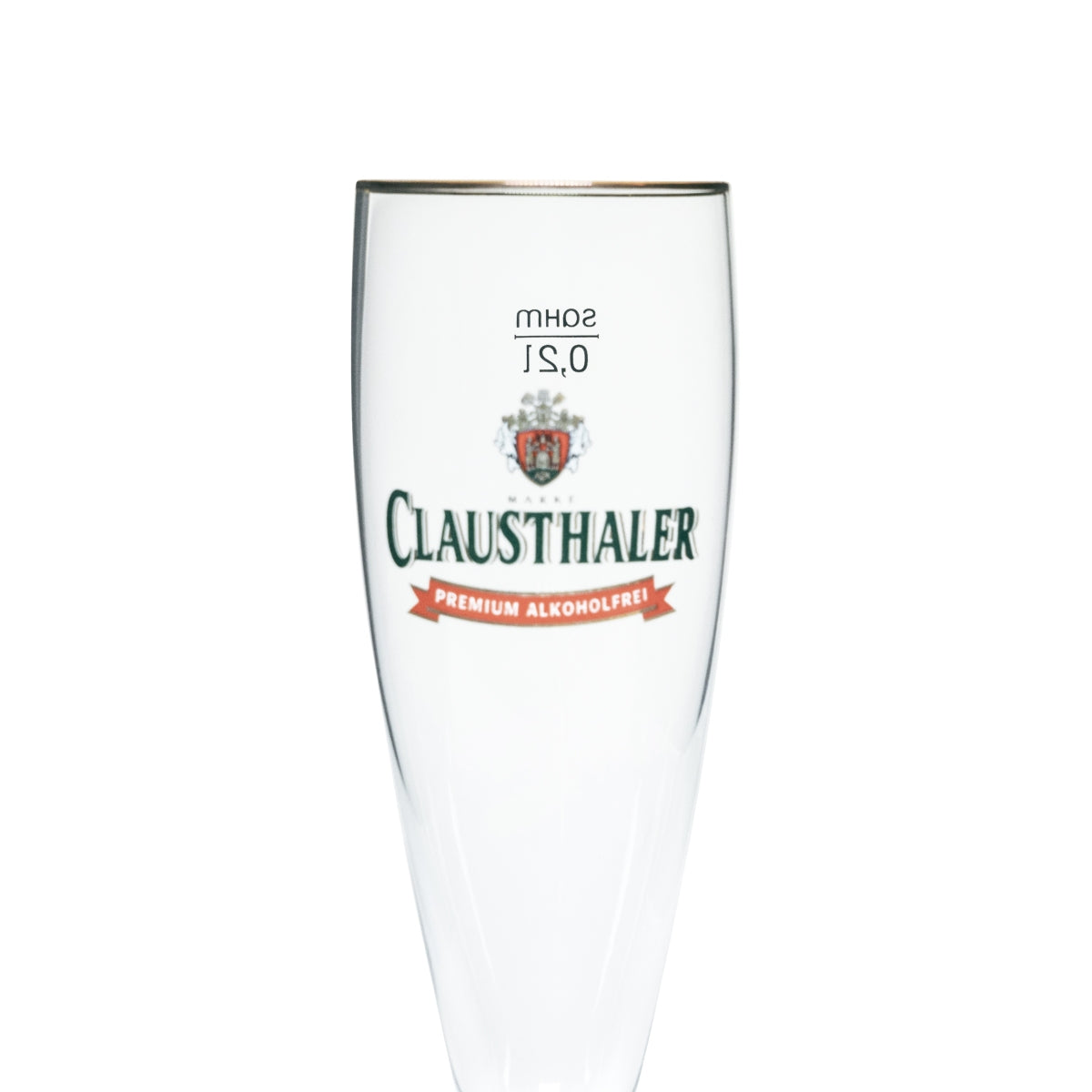 6x Clausthaler szklanka 0,2l goblet tulipan szklanki bezalkoholowe piwo browar gastro bar – Widok 4