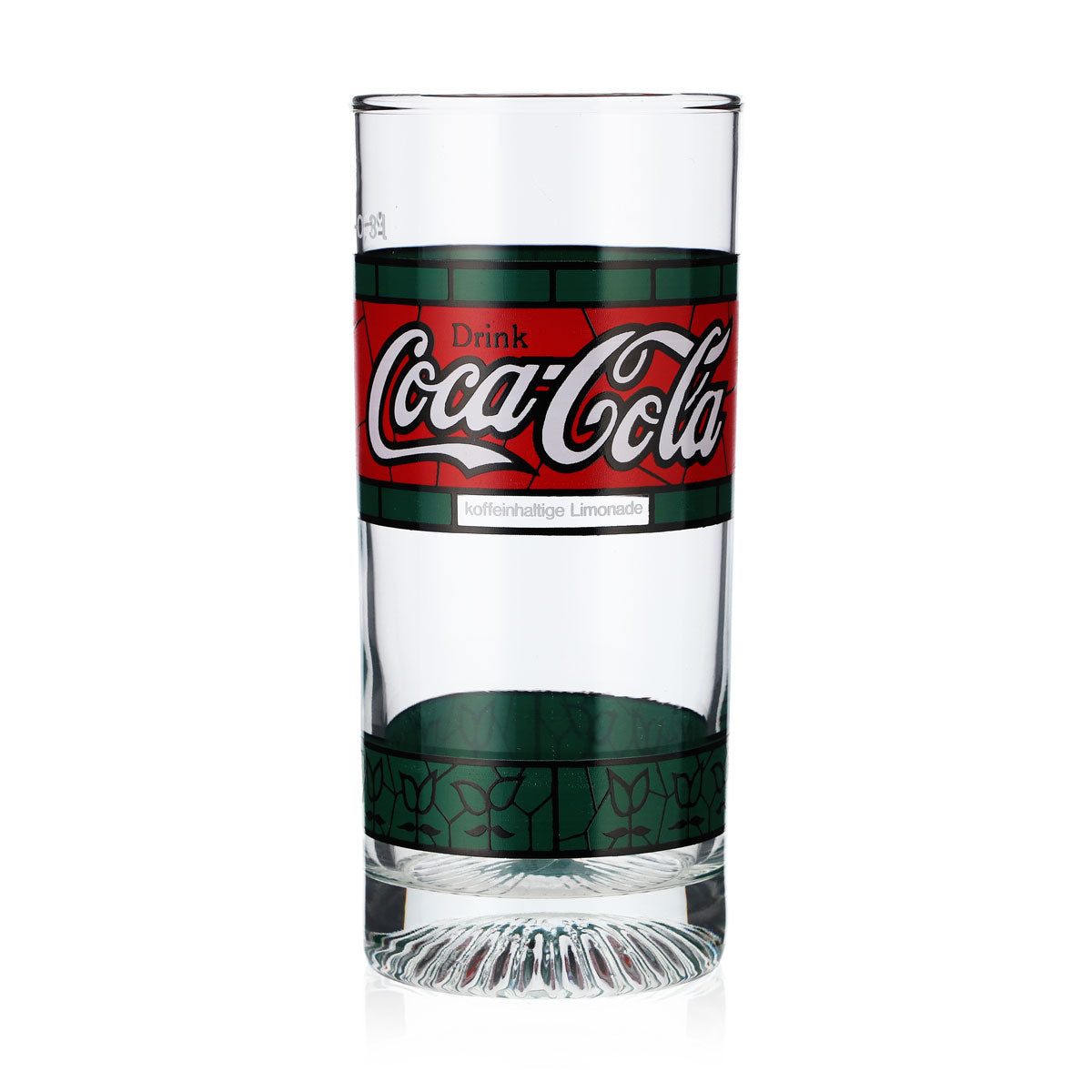 6x szklanki Coca Cola Tiffany z lat 80. Green Red Edition Longdrink 0,3 l – Widok 4