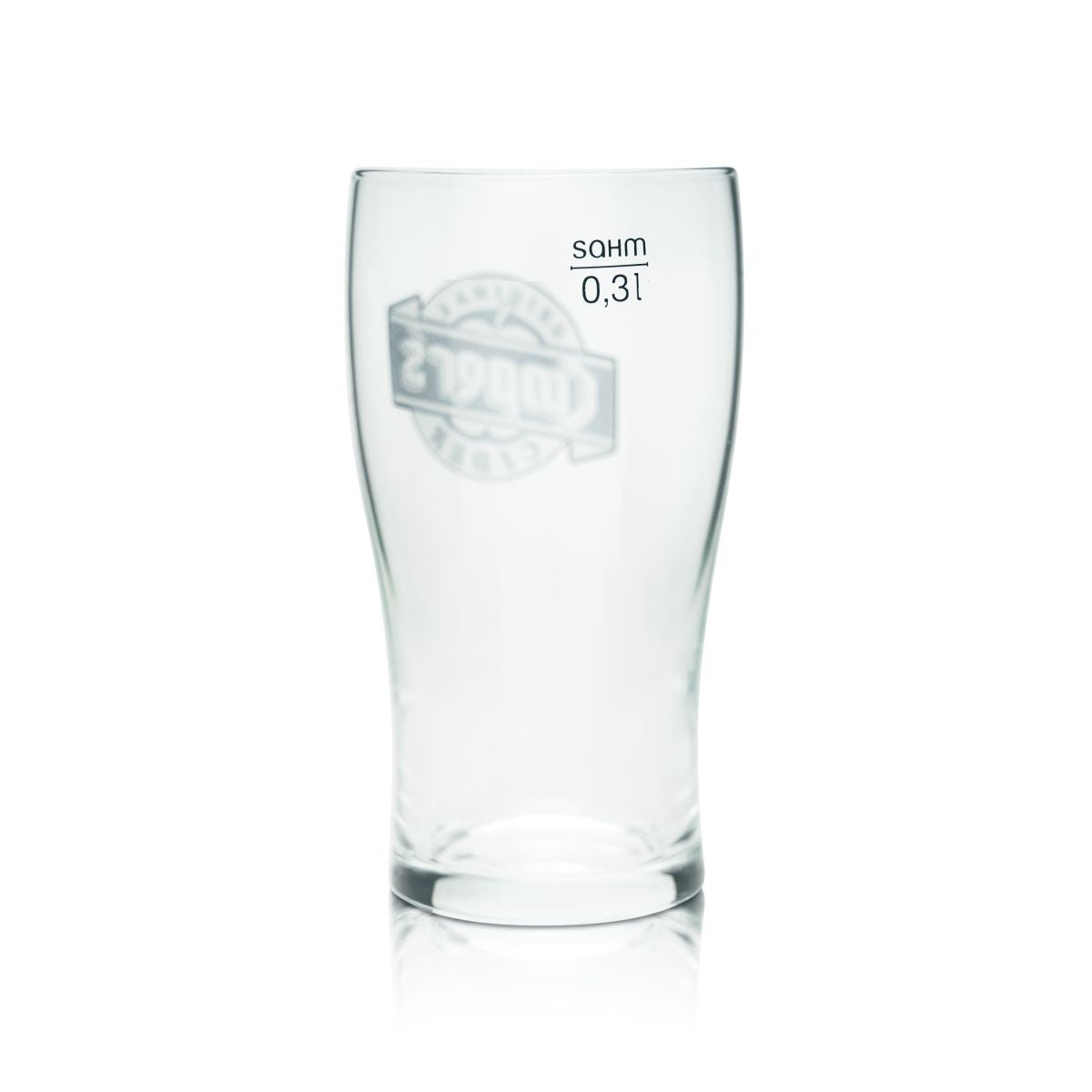 6x Coopers Cider Beer Glass 0,3l Willi Mug Pint Tulip Glasses Original Cider – Widok 3