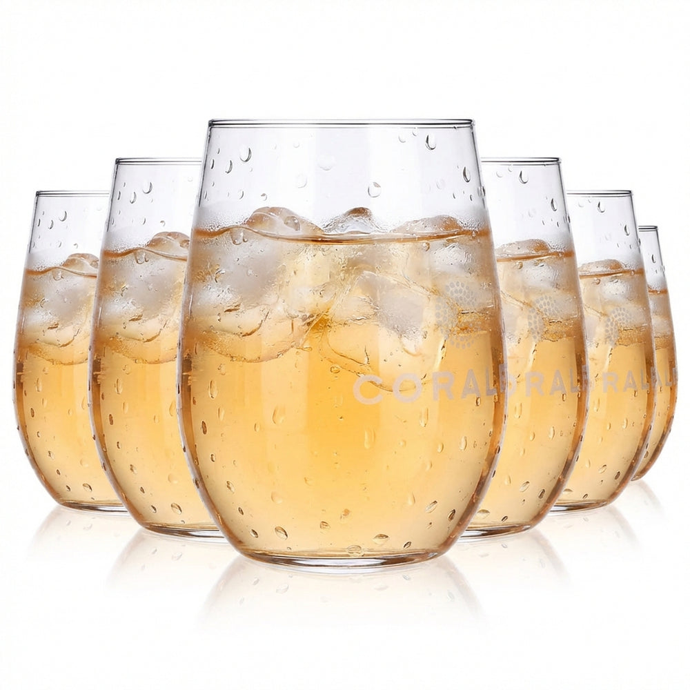 6x szklanki Coralba 0,5 l Szklanki Rastal Viana 50