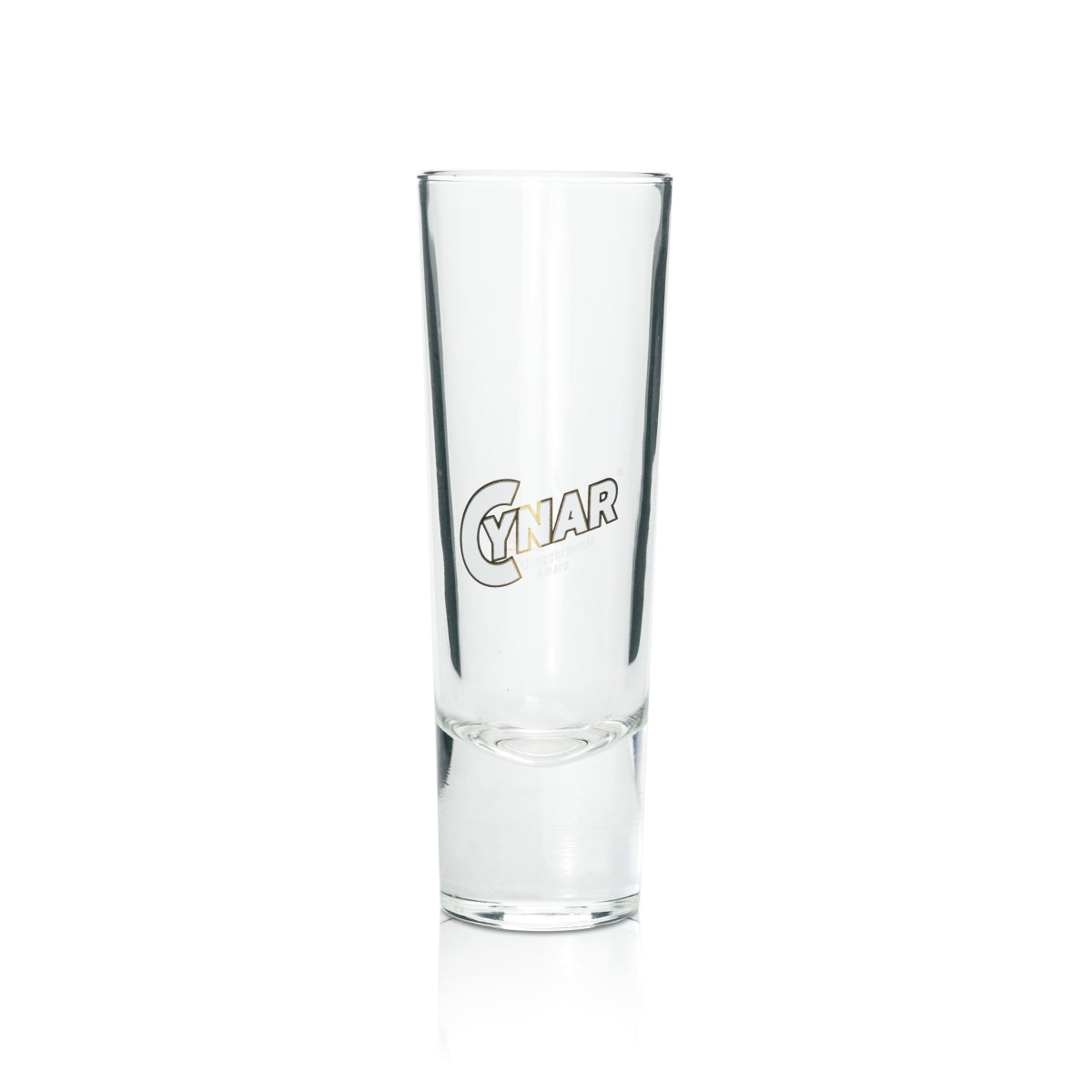 6x Cynar Amaro Glass On Ice Glasses Gauge 4cl Cocktail Retro Logo Bar Gold – Widok 2