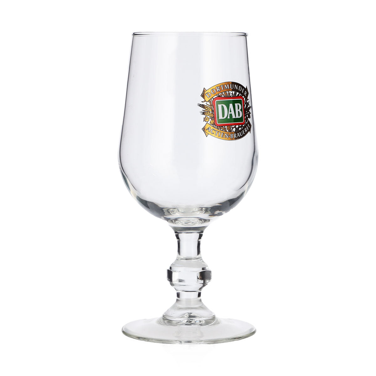 6 szt. szklanek do piwa DAB – Dortmunder Aktien Brauerei, 0,33 l, puchar, stare logo – Widok 3
