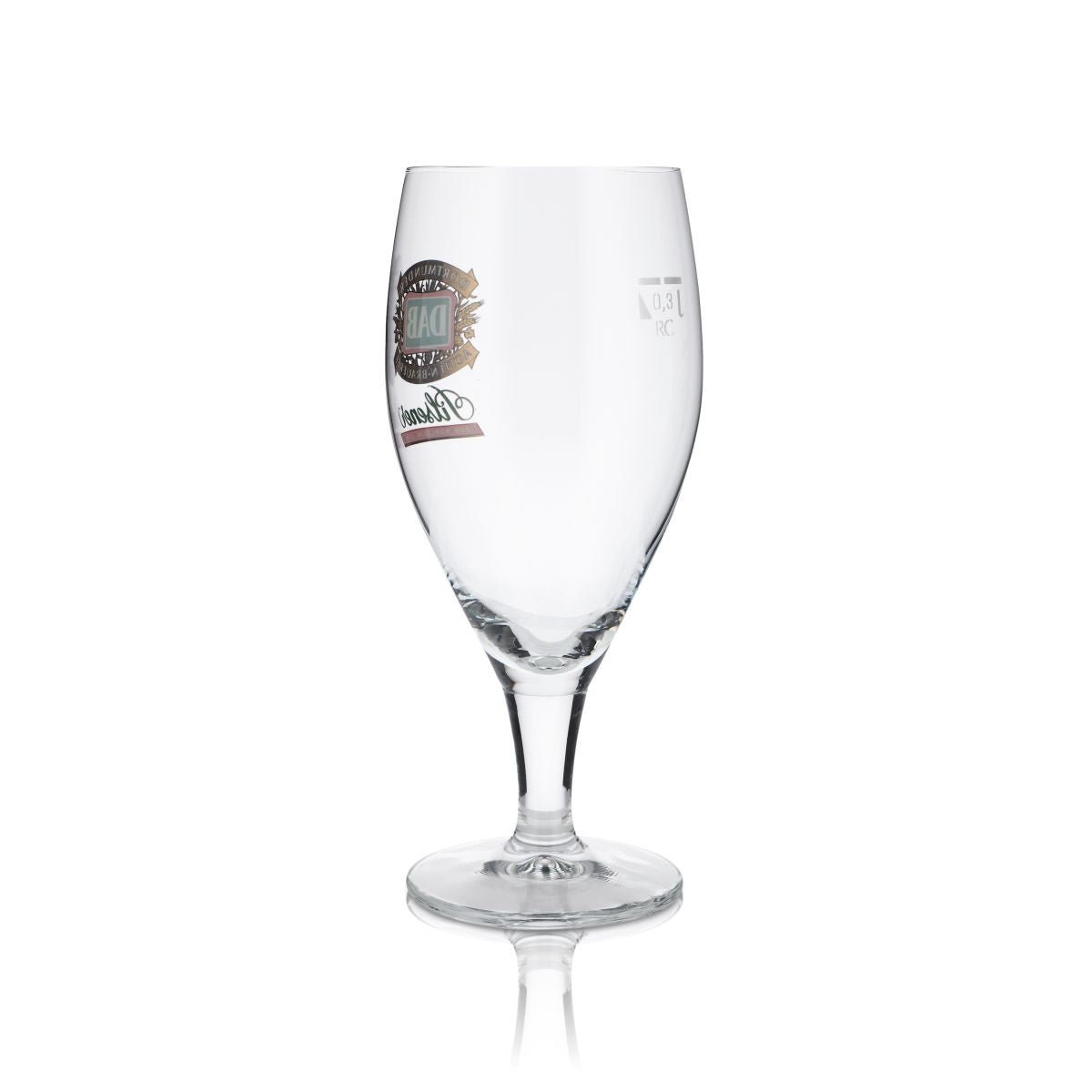 6x szkło DAB 0,3l Biertulpe Pils goblet glass Dortmunder Aktien Brauerei glass – Widok 3