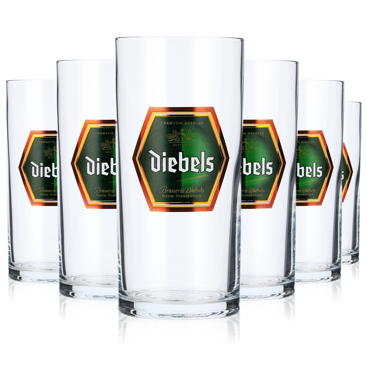 6x szklanka do piwa Diebels Szklanka do piwa Altbier 0,1 l Szklanki do piwa Szklanka Rastal – Widok 5