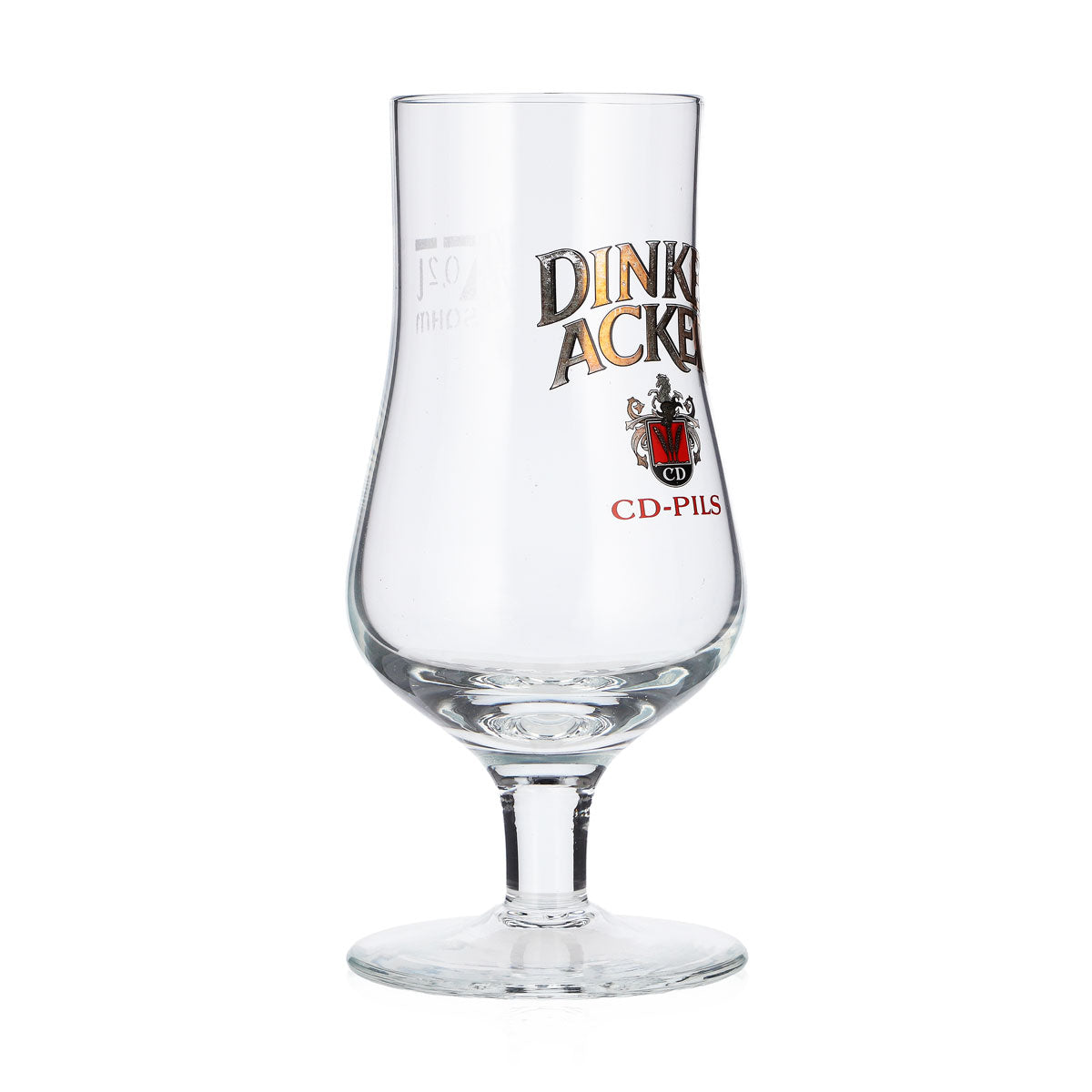 6 szt. szklanek do piwa „Dinkel Acker” 0,2 l, typu tulipan, CD-Pils, szklanki do piwa typu Sahm, szklanki pucharowe – Widok 3