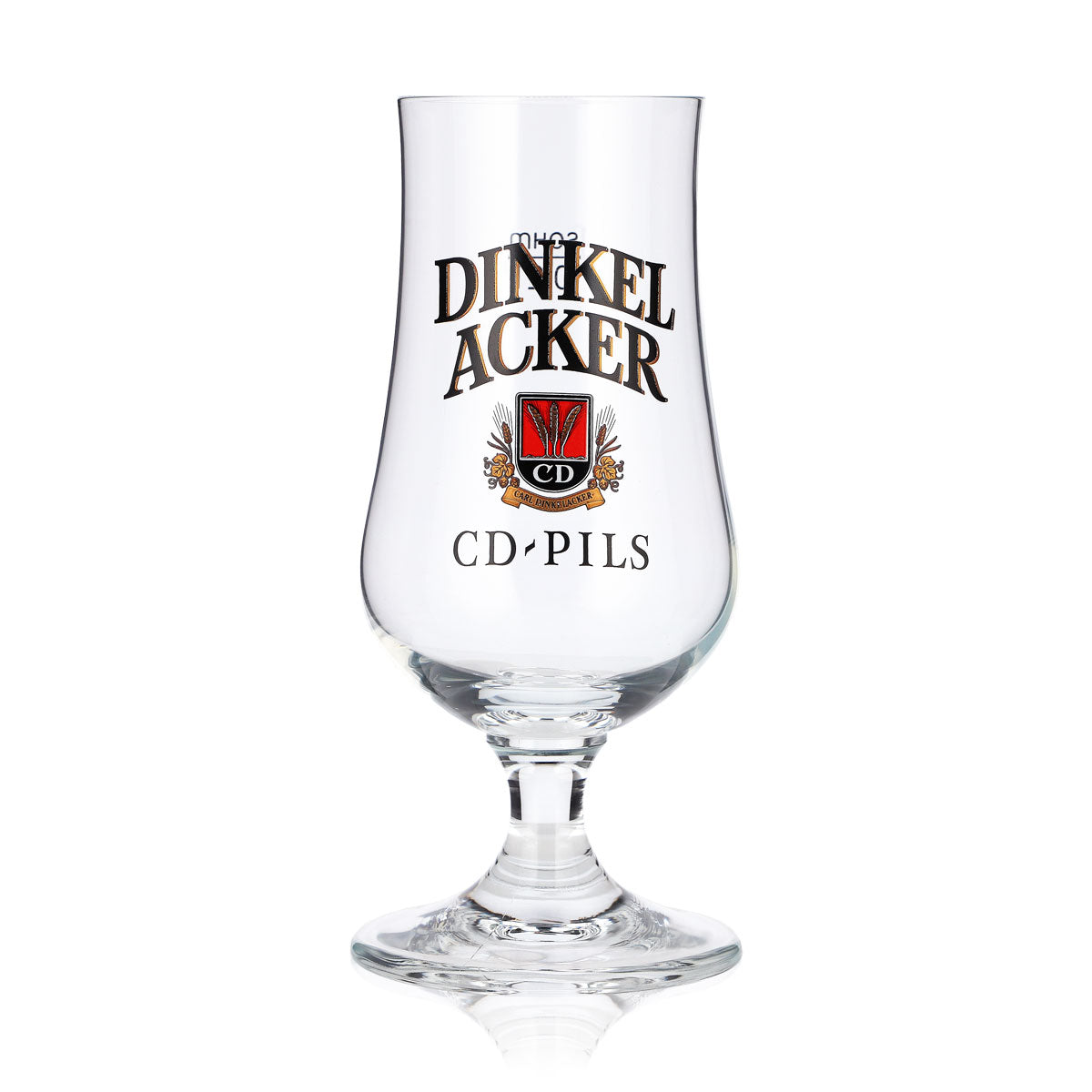 6 szt. szklanek do piwa „Dinkel Acker” 0,2 l, typu tulipan, CD-Pils, szklanki typu „sahm”, pucharowe – Widok 2