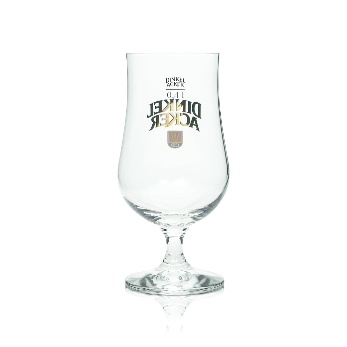 6x Dinkel Acker Beer Glass 0,4l Goblet Toscana Sahm Pils Szklanki CD Tulip Brewery – Widok 3