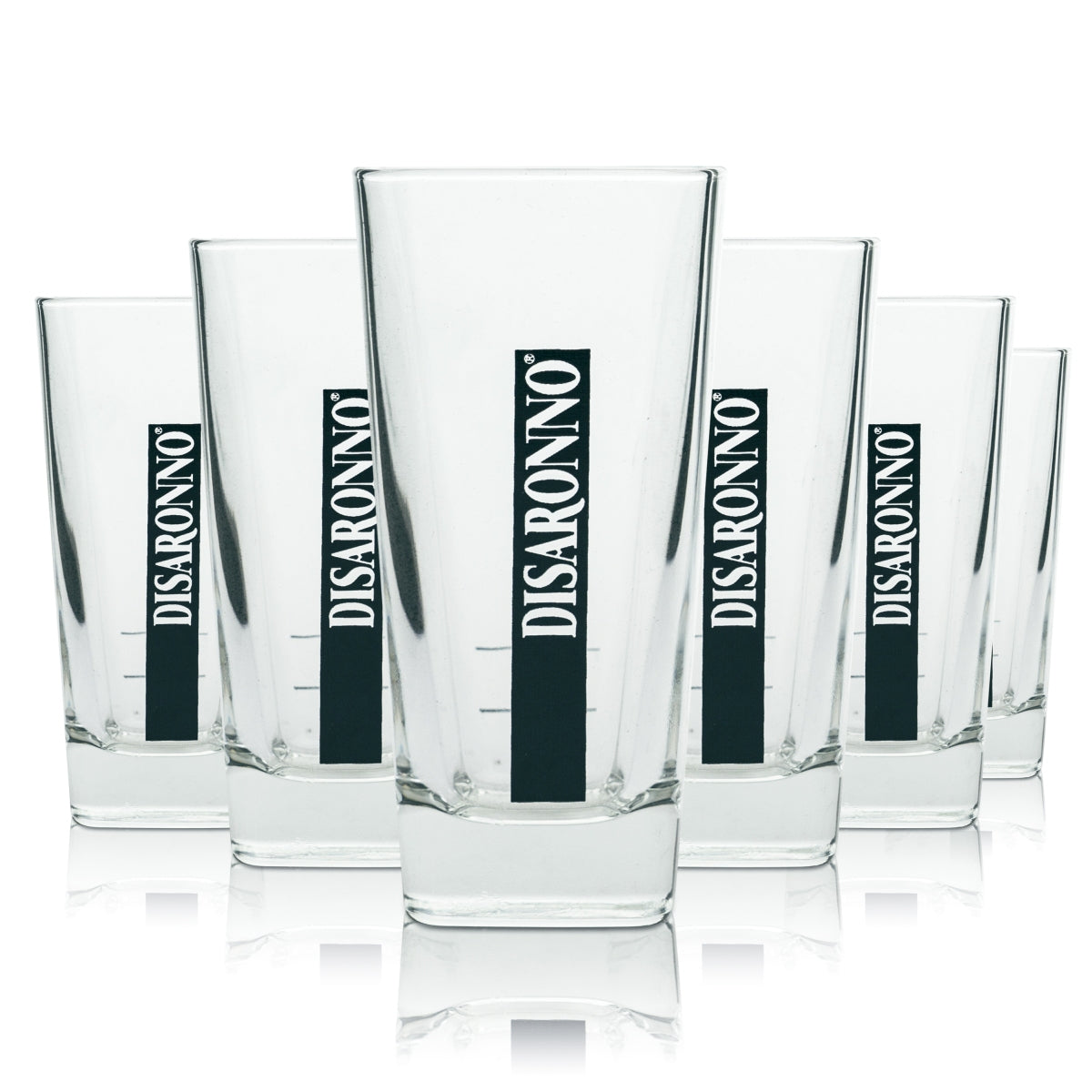 6x Disaronno Amaretto Szklanka 0,3l Longdrink Szklanki koktajlowe Tumbler High Ball Bar