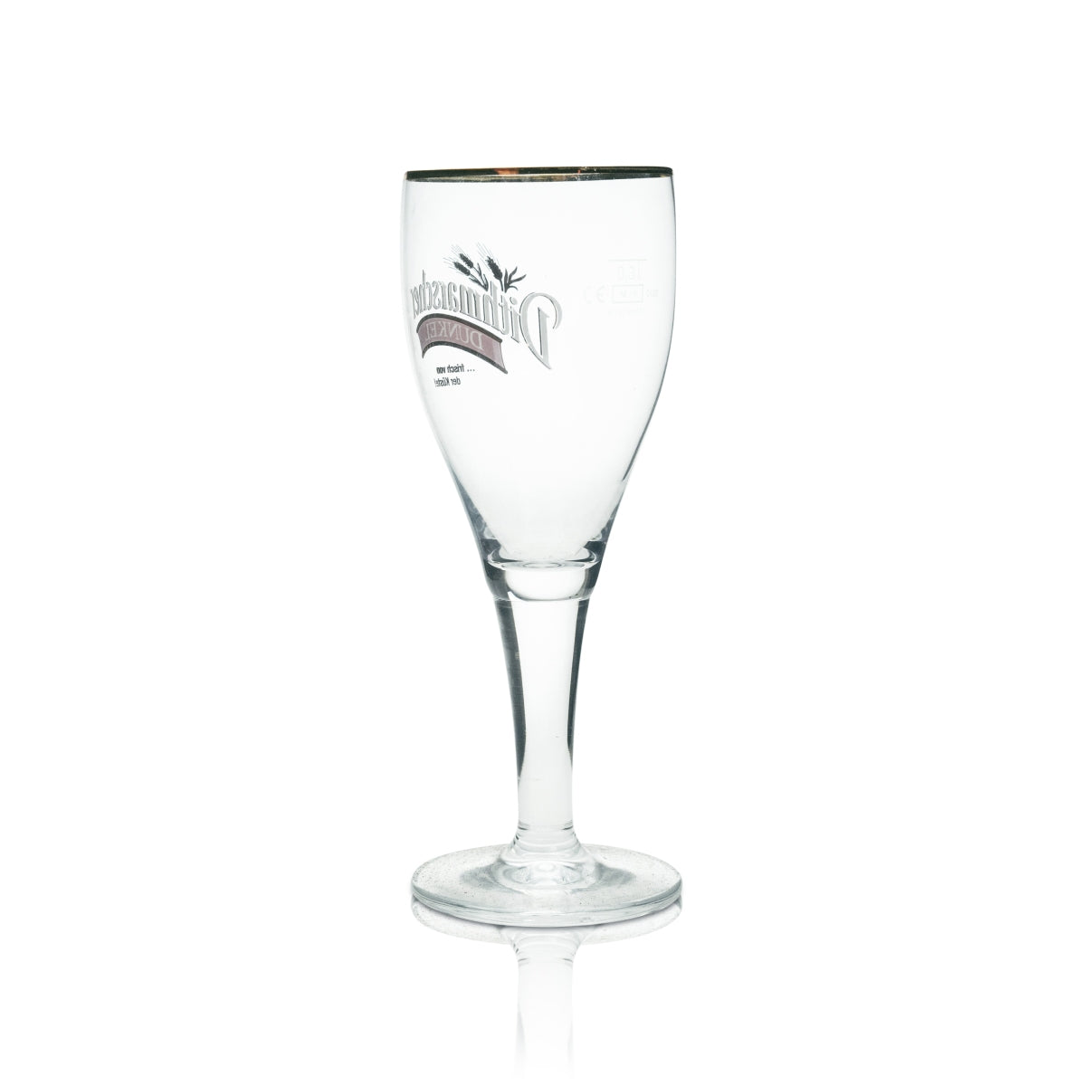 6x Szklanka do piwa Dithmarscher Goblet 0,3l Ciemny Goblet Złota Obręcz Ritzenhoff – Widok 3