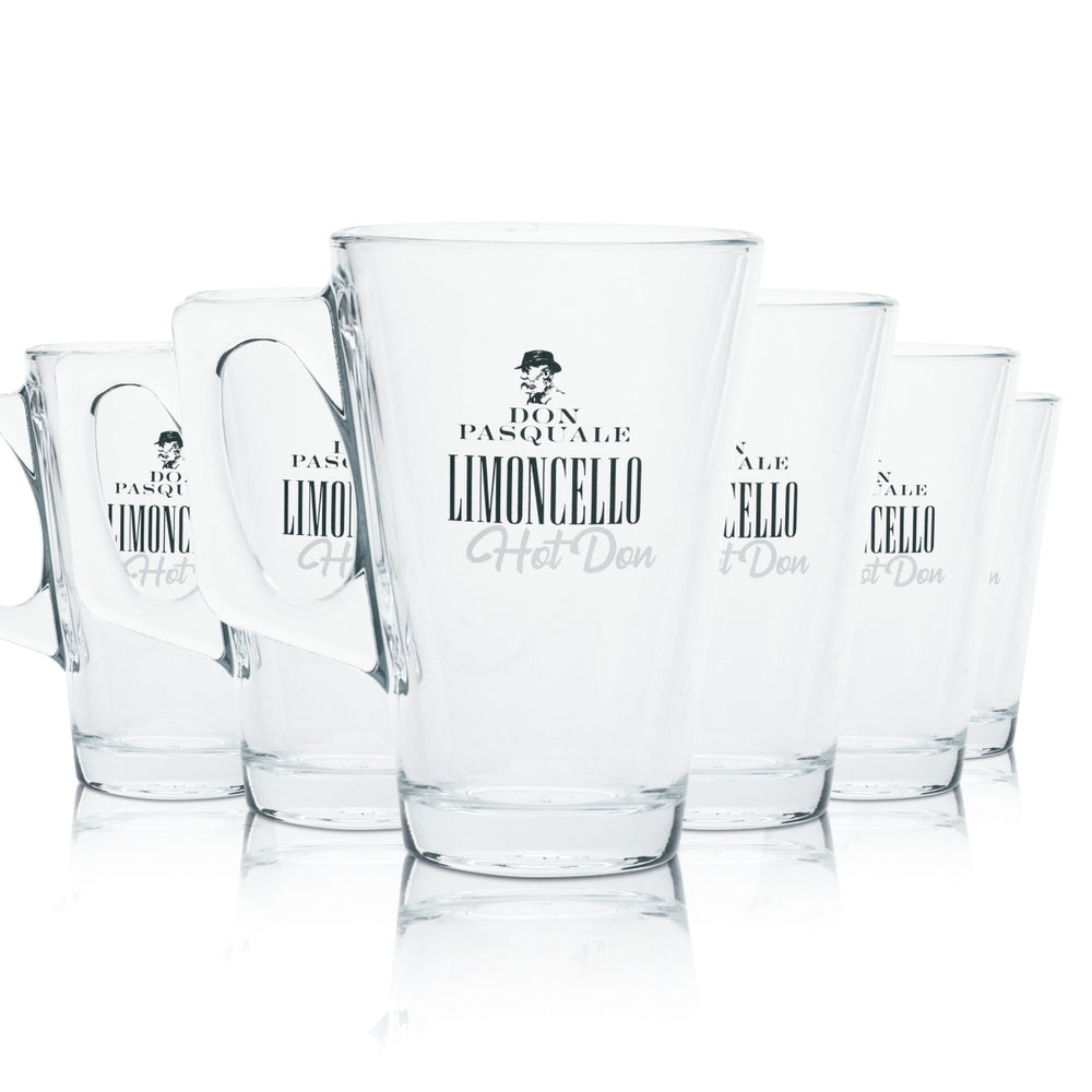6x Don Pasquale szklanka z uchwytem 0,35l Limoncello szklanki dzbanki Gastro Bar Włochy