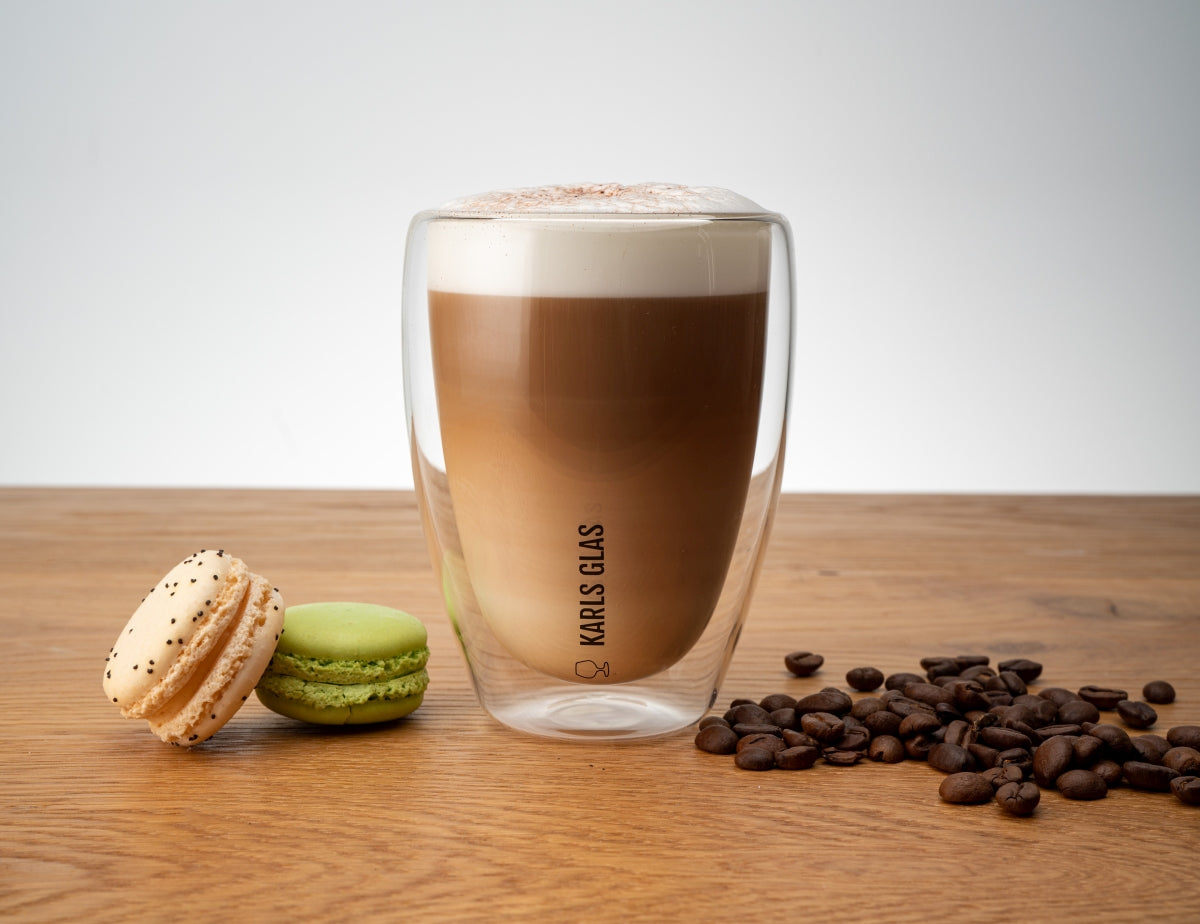 2x dwuścienne szkło termiczne 0,35l Latte Macchiato wysokiej jakości kawa – Widok 6