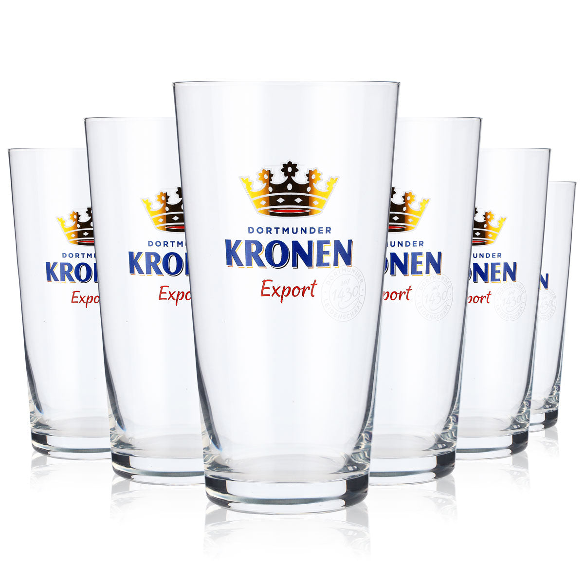6x szklanki do piwa Dortmunder Kronen Willi 0,3 l Szklanki do piwa Export – Widok 5