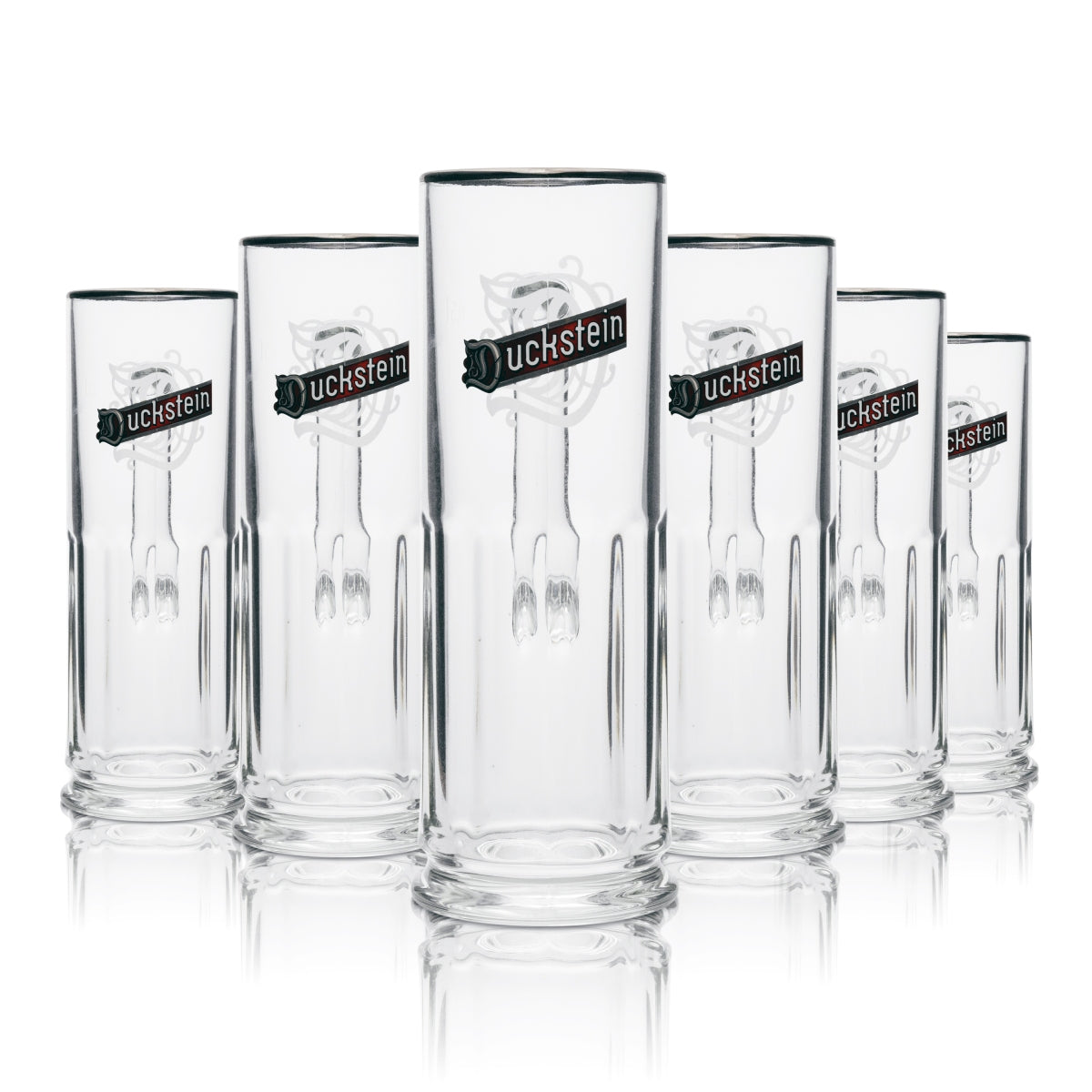 6x Szklany kufel do piwa Duckstein Maximilian 500 ml sahm