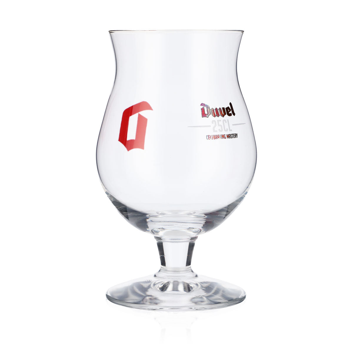 6x szklanki do piwa Duvel Szklanki do piwa, bańkowate  0,25 l Czerwone logo – Widok 4