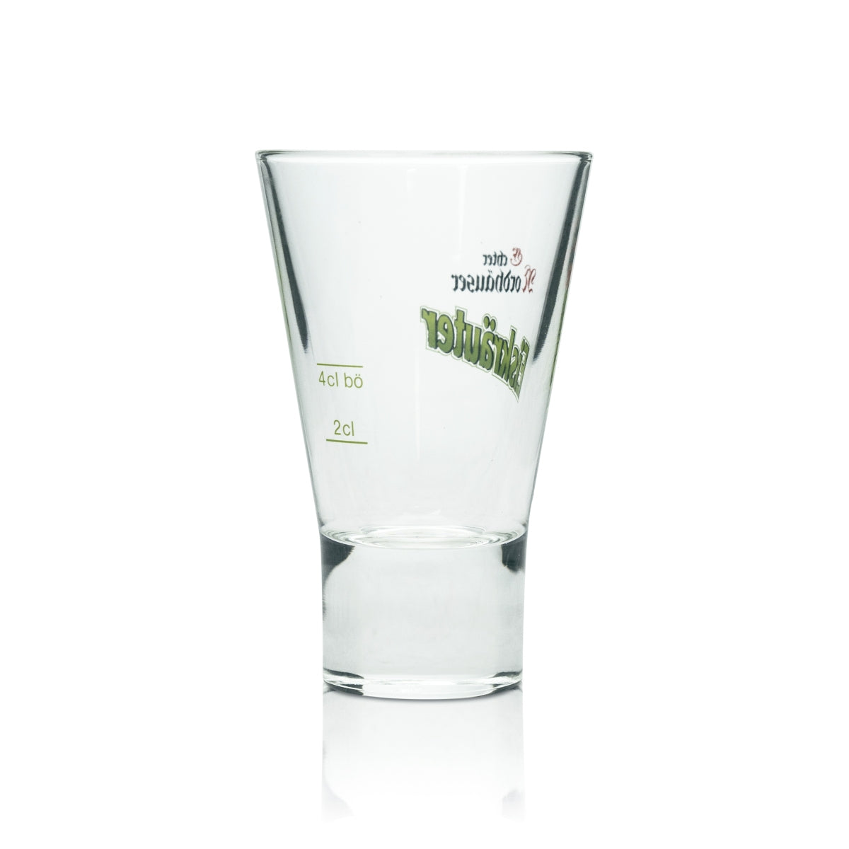 6x Oryginalne kieliszki Nordhäuser Korn Glass 4cl Ice Herb Short Schnapps Stamper Shot – Widok 4