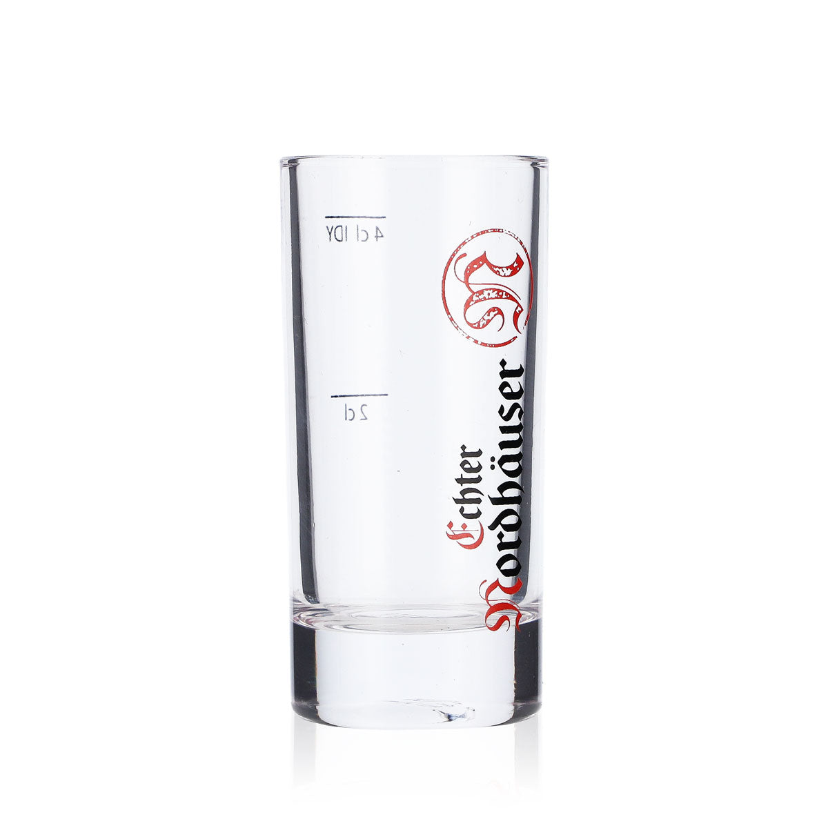6x Echter Nordhäuser Korn Szklanka Stamper 4cl Kieliszek Logo Pionowe IDY – Widok 3