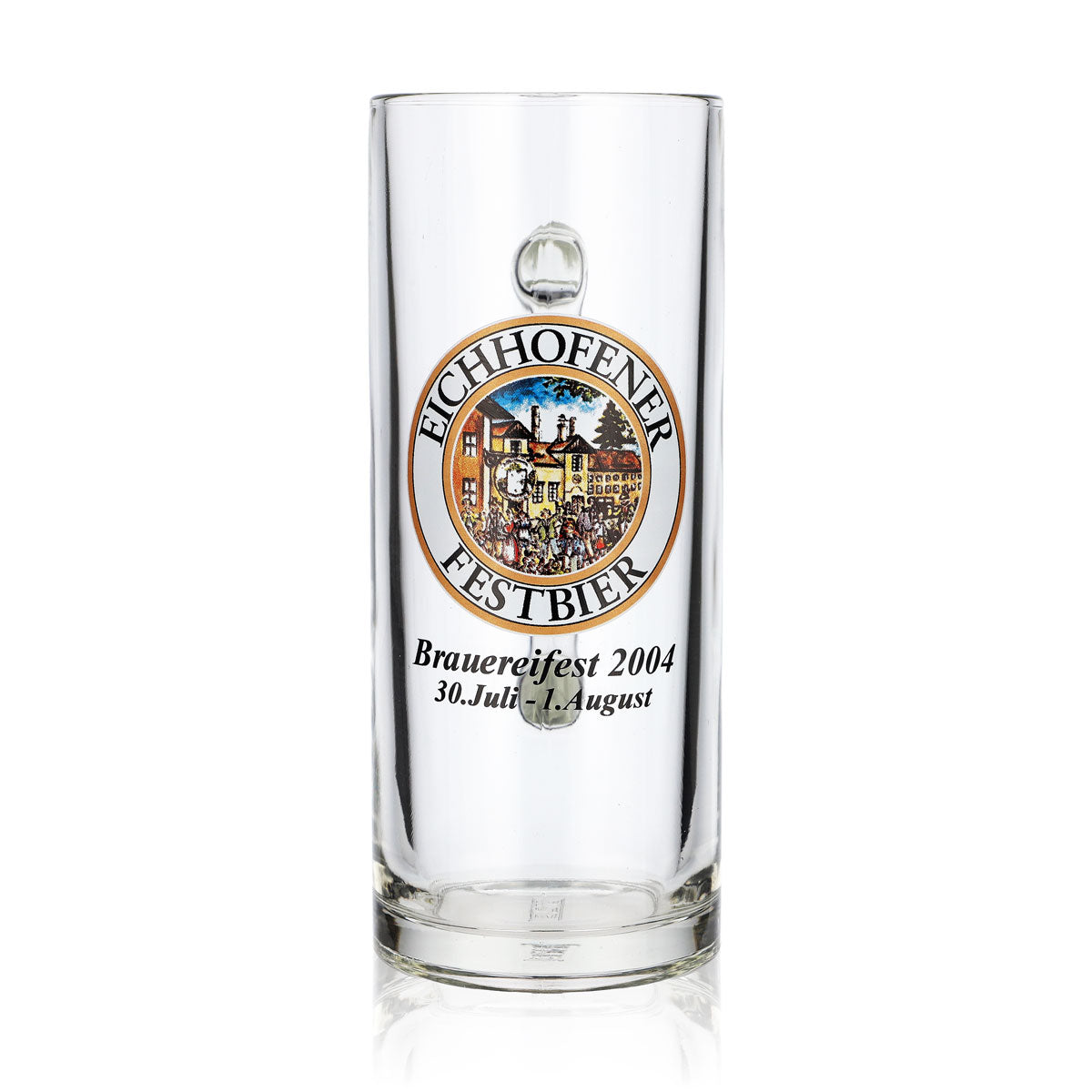 6x Eichhofener Beer Glass Seidel Humpen 0,5l Krug Brauereifest 2004 Rastal – Widok 2