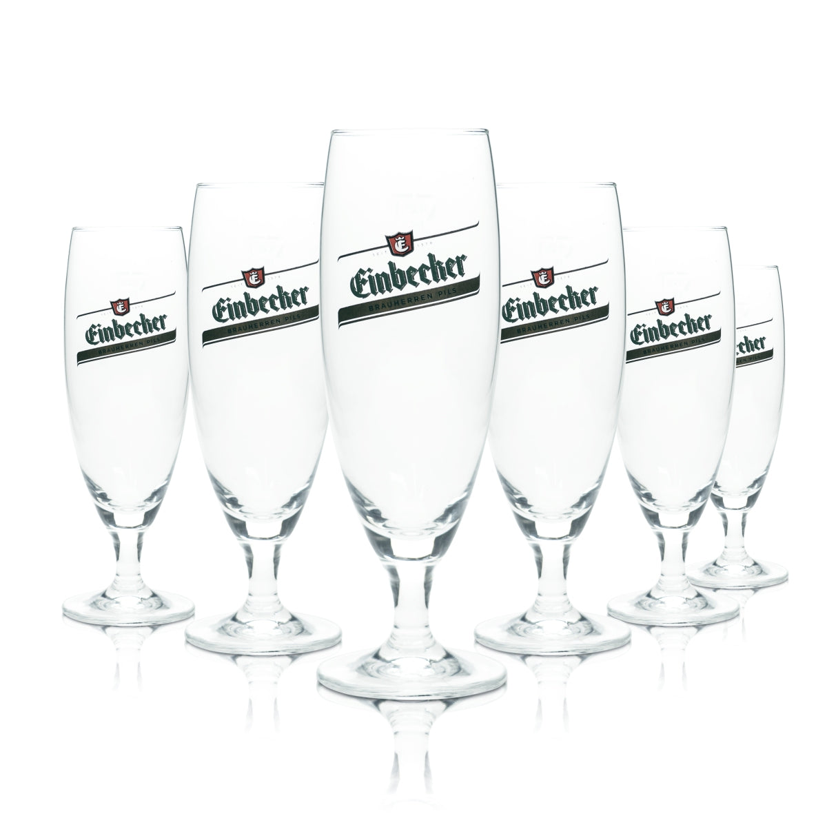 6x Einbecker szklanka do piwa 0,25l kielich tulipan prestiżowe szklanki browar gastro