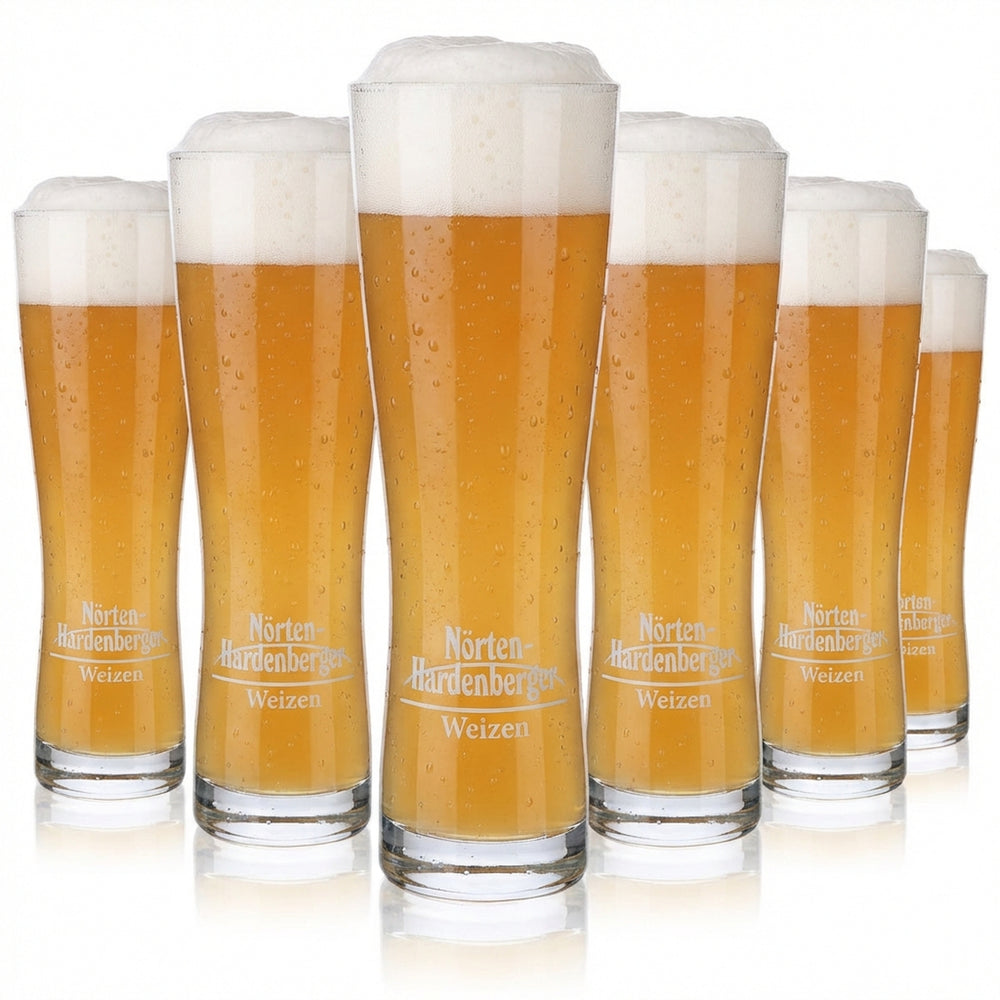 6x szklanka do piwa Einbecker 0,5 l szklanka do piwa pszenicznego Nörten-Hardenberger Toronto