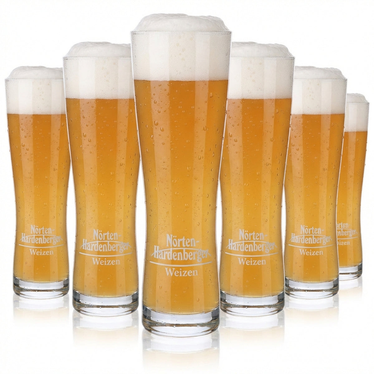 6x szklanka do piwa Einbecker 0,5 l szklanka do piwa pszenicznego Nörten-Hardenberger Toronto