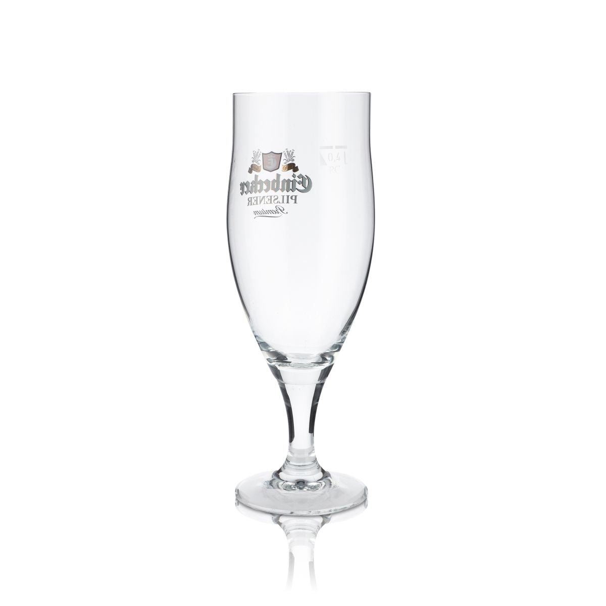 6x szklanka Einbecker 0,4 l Premium Ikaria Pokal Zestaw szklanek Pils Tulpe Browar – Widok 3