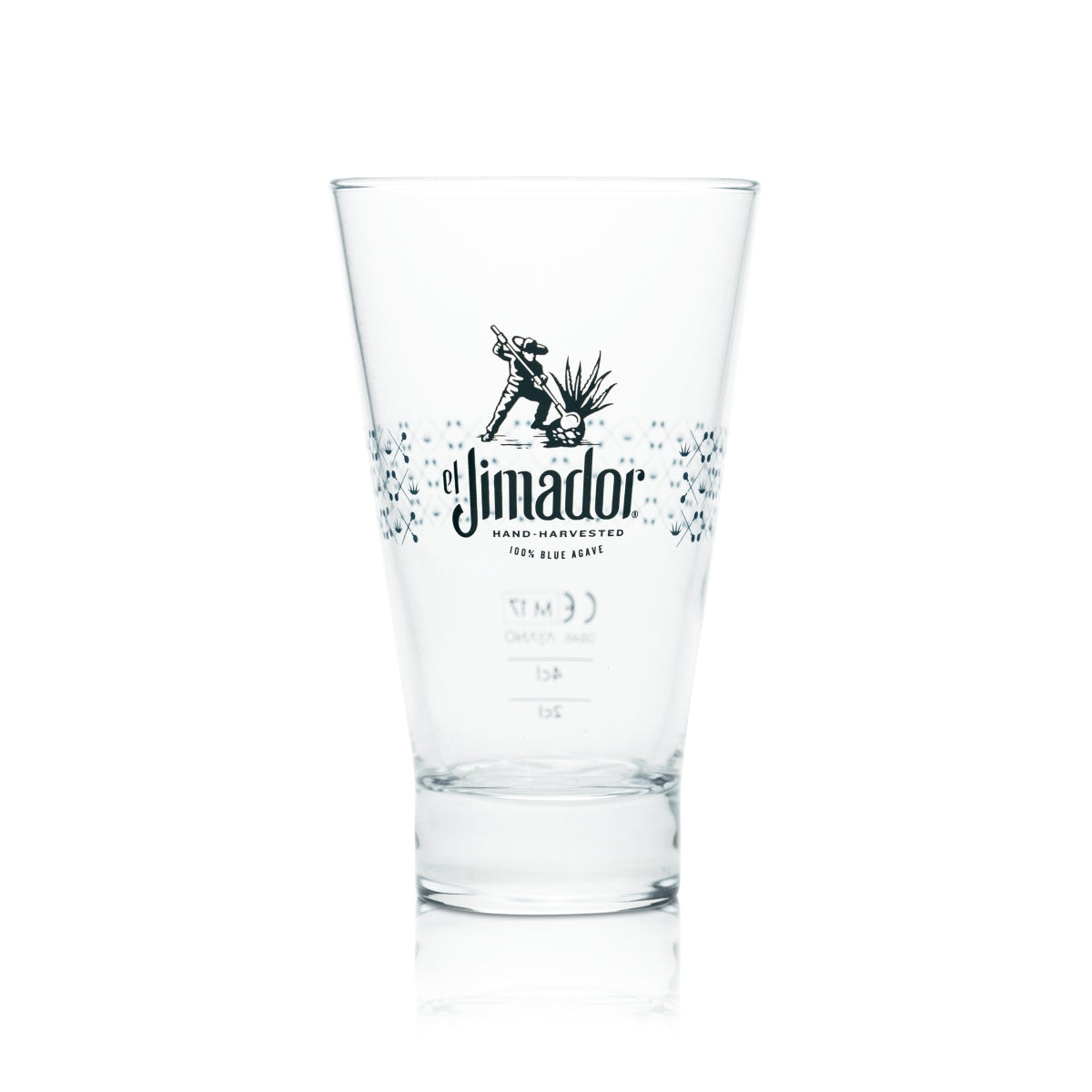 6x El Jimador Glass 0,35l Longdrink Cocktail Aperitif Glasses Tequila Blanco Meska – Widok 2