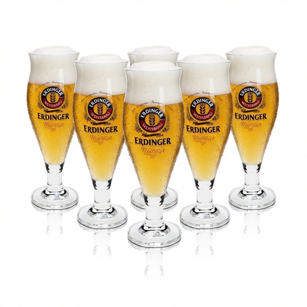 6x szklanka do piwa Erdinger 0,5l piwo tulipan Ritzenhoff Colani