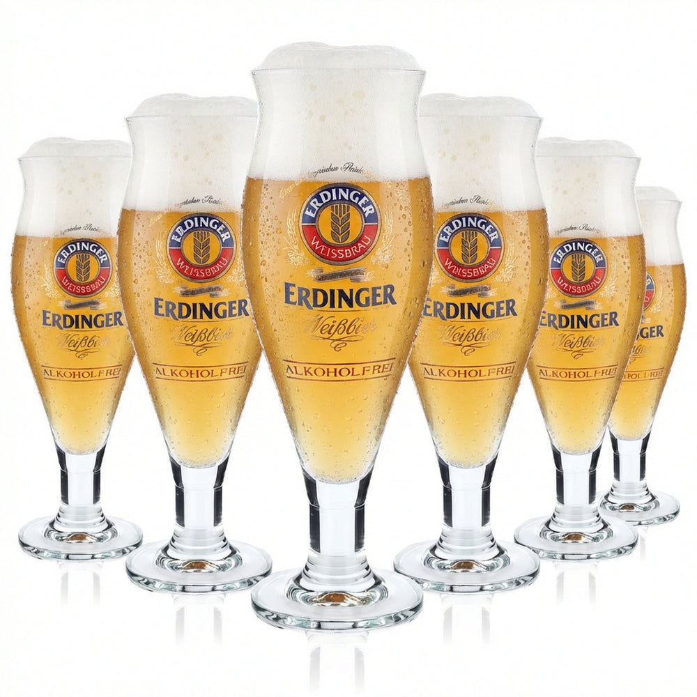 6x szklanki do piwa Erdinger 0,5 l Szklanki designerskie Bezalkoholowe Colani Ritzenho
