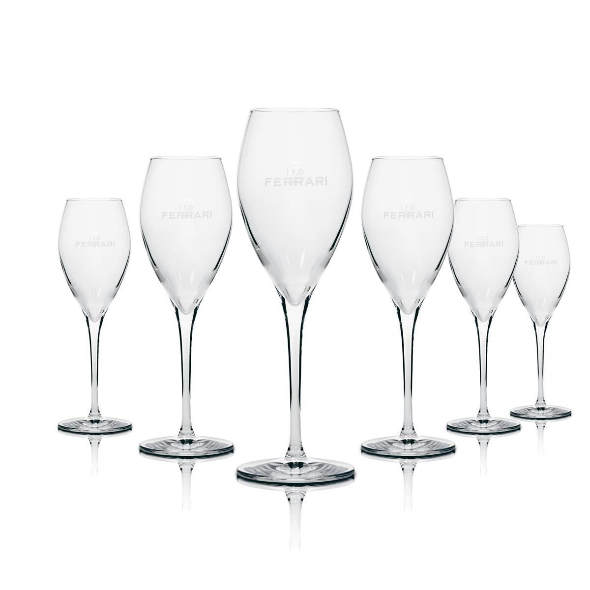6x Ferrari Champagne Glass Flute Stölzle