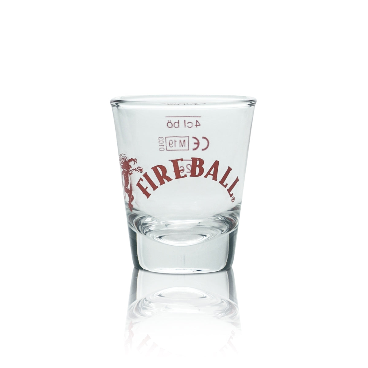 6x kieliszek do whisky Fireball 2 cl 4 cl kieliszki do sznapsa Stamper Kurze Cynamon Pinnchen – Widok 2
