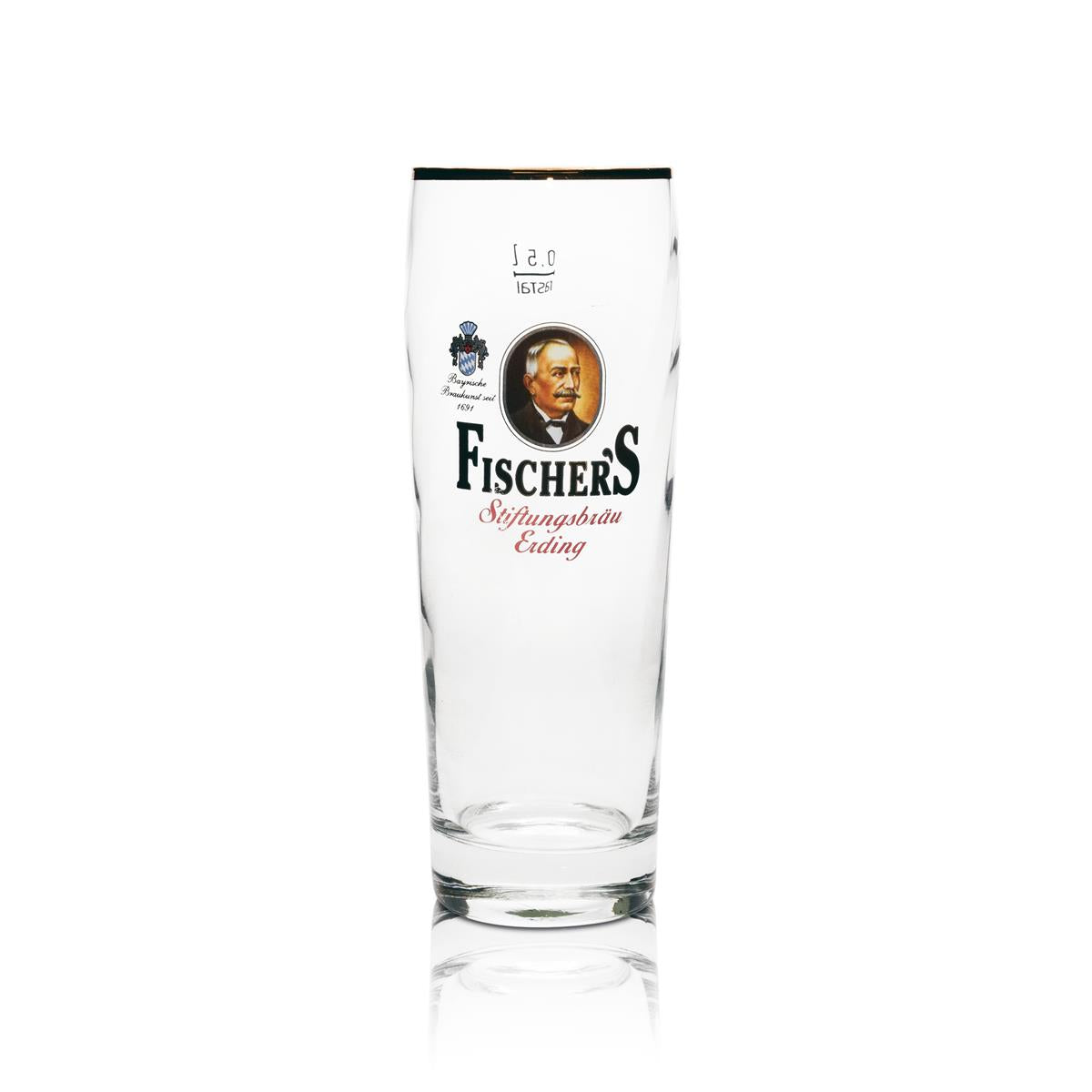 6x szklanka do piwa Fischers Willy kufel 0,5l Rastal – Widok 2