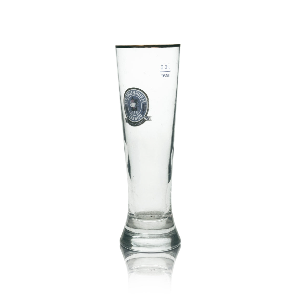 6x Flensburg Szklanka do piwa Tulip 0,3l Dark Fine & Fresh Rastal – Widok 3