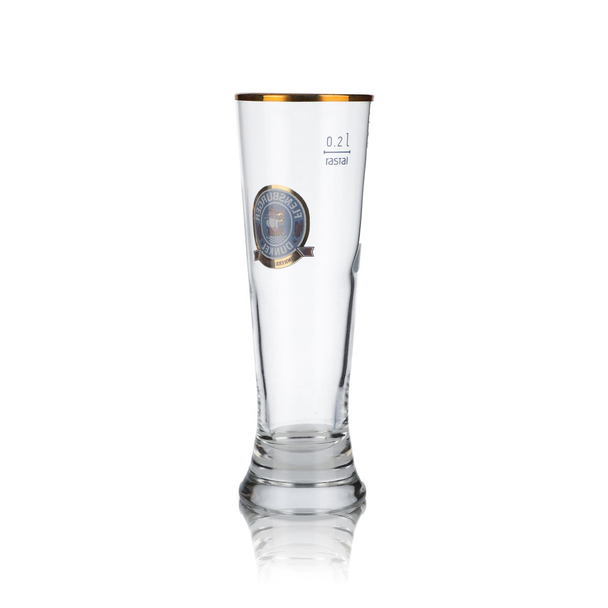 6x szklanki Flensburg 0,2 l Szklanki do piwa Merkur Tulpe Pilsener Dunkel – Widok 3
