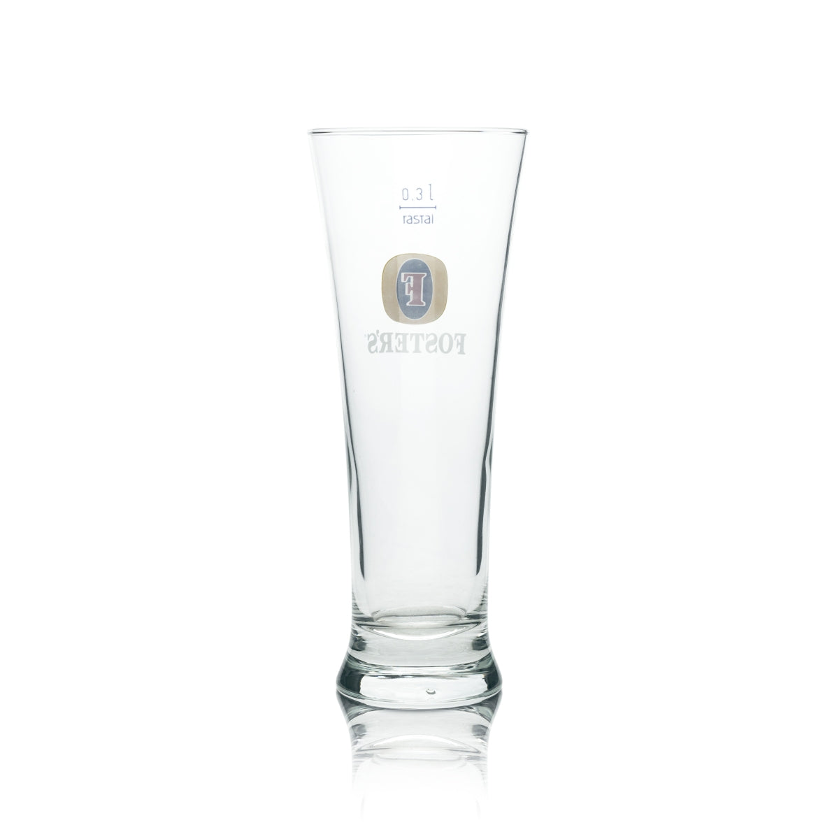 6x Fosters Glass 0,3l Szklanka do piwa Australia Gastro Oak Calibrate – Widok 3
