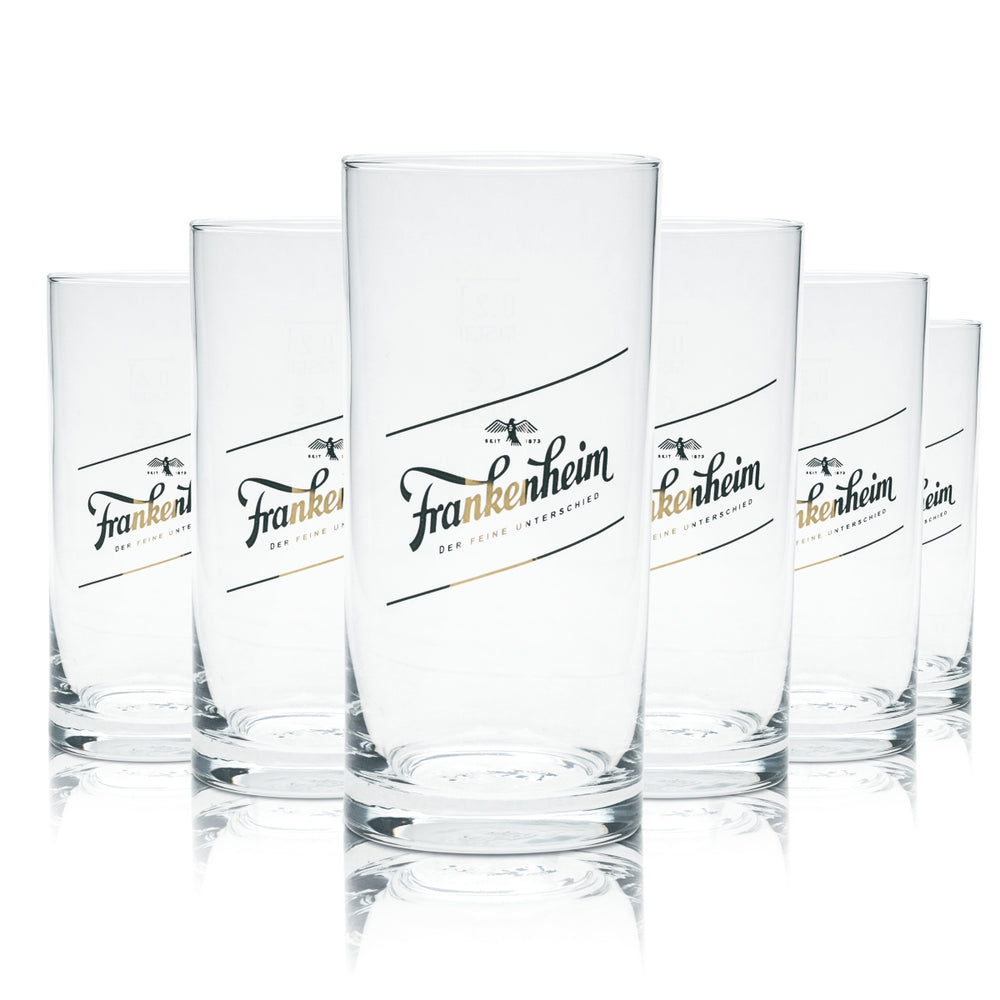 6x Szklanka do piwa Frankenheim 0,2l Alt Stange Kufel Filiżanka Browar Düsseldorf