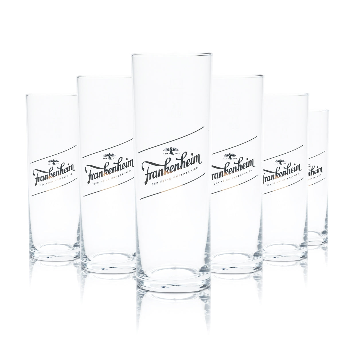 6x Frankenheim szklanka do piwa 0,3l Altbier Stange kufle Alt Brauerei Beer Bar