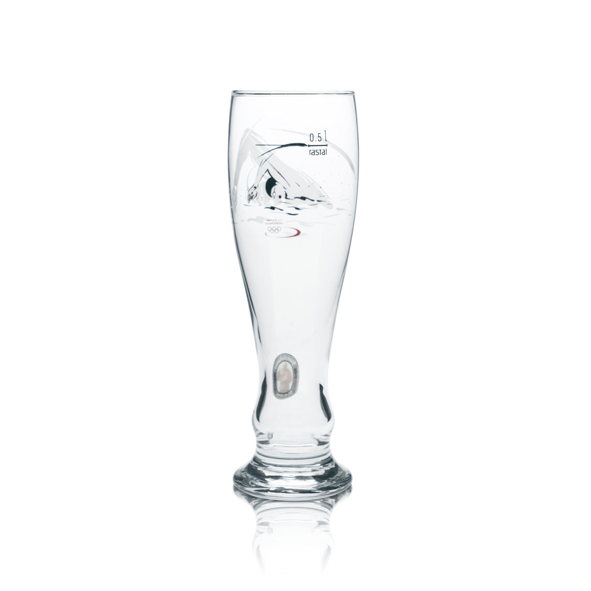 6x szklanka do piwa pszenicznego Franziskaner 0,5l Hefe Weizen edycja specjalna Olympia – Widok 3