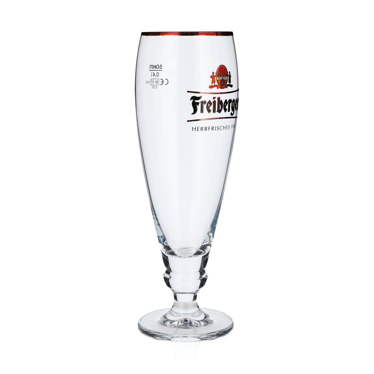 6x szklanka do piwa Freiberger Szklanki do piwa Szklanka pucharowa 0,4 l Ekskluzywna szklanka Sahm – Widok 3