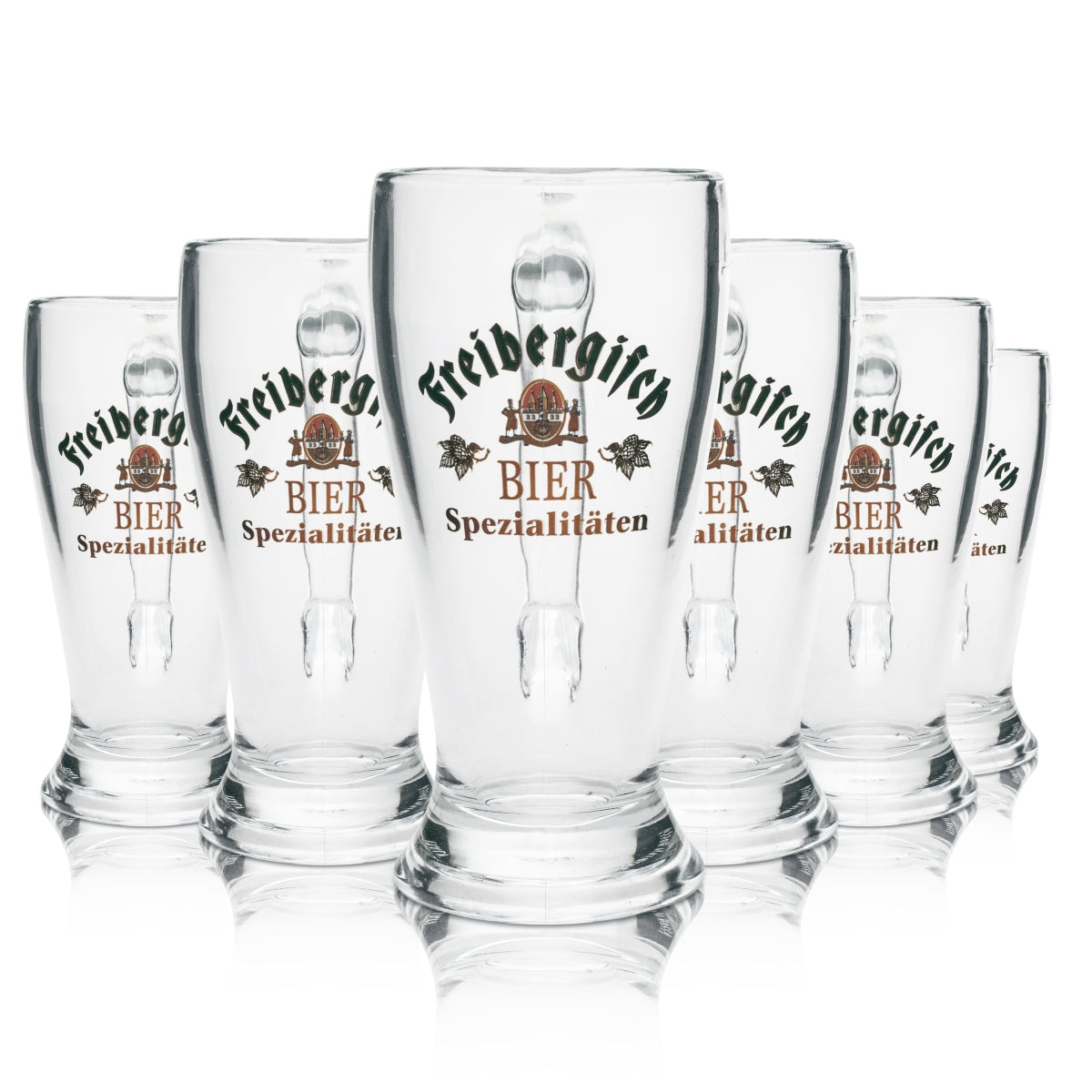 6x szklanka do piwa Freiberg Freibergisch 0.3l kufel Bormioli