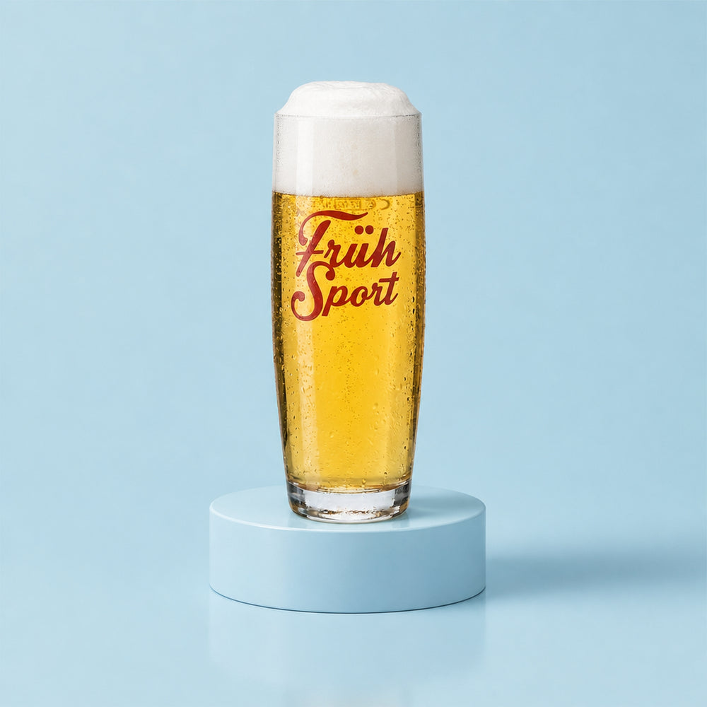 6x szklanka do piwa Früh Kölsch 0,2 l Kölschstange Früh Sport Zestaw szklanek Browar Kolonia