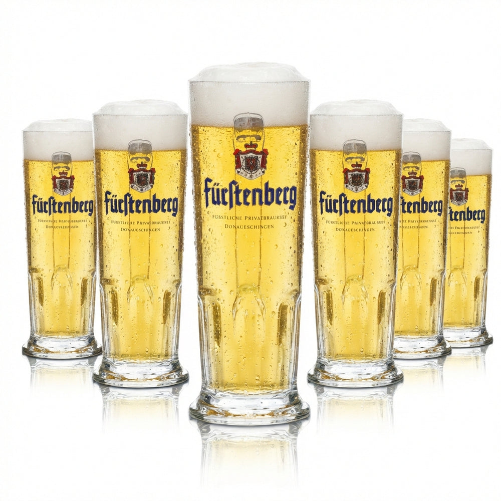 6x szklanka do piwa Fürstenberg 0,3l kufel szklanki Seidel Henkel