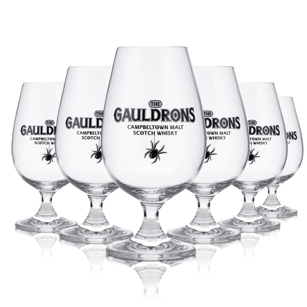 6x Szklanka Gauldrons 0.17l Kieliszek do degustacji whisky Kieliszek do nosa Scotch Malt