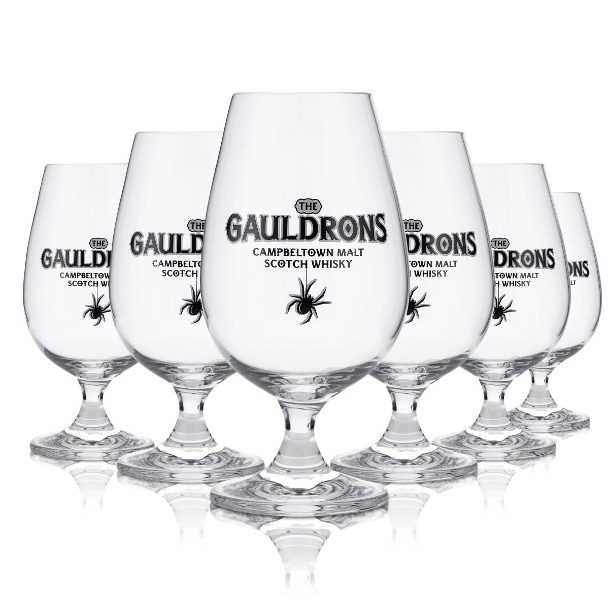 6x Szklanka Gauldrons 0.17l Kieliszek do degustacji whisky Kieliszek do nosa Scotch Malt