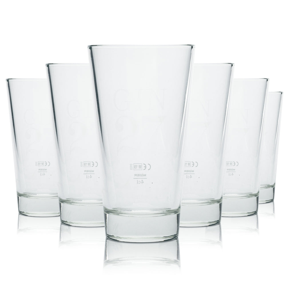 6x Gin 27 Longdrink szklanka 0,3l tumbler Cocktail Tonic szklanki Gastro CHE Appenzell